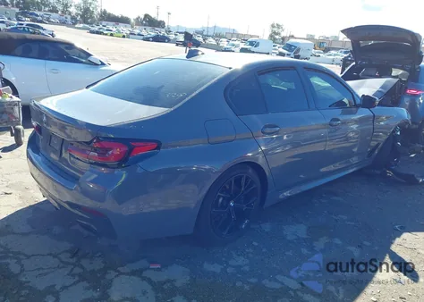 2021 BMW 530I z USA, uszkodzony, nr VIN WBA53BH04MWX20947